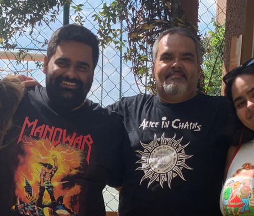 Lino Filho e seu primogênito Lino Neto